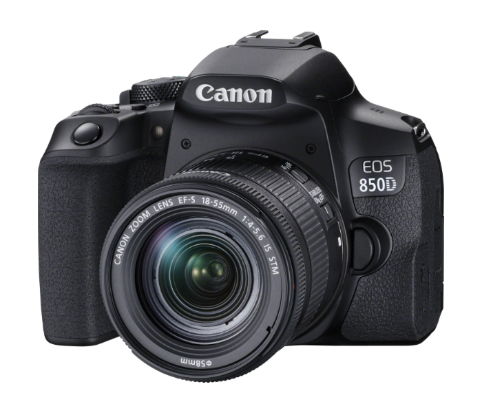 Canon EOS 850D 18-55 S DSLR Camera - Black - Zoom Image 1