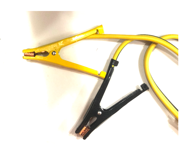 King Tools 500 Amp 2.2 Meter Booster Cable - Yellow and Black - Zoom Image 3