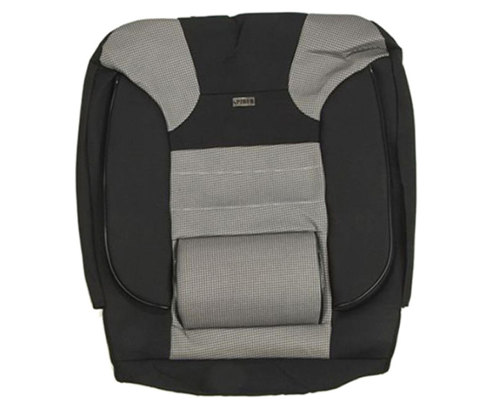 Spider 15-Piece Seat Cover Set - Black and Grey - Zoom Image