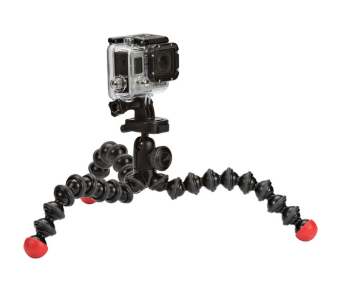 Joby JB01300 GorillaPod Action Tripod with GoPro Mount - Black and Red - Zoom Image 2