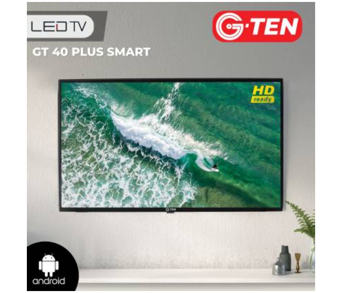 G Ten 40 Inch HD Smart LED TV - Black - Zoom Image 4