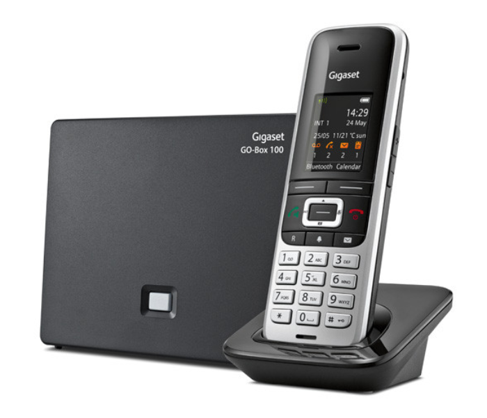 Gigaset S850A Go VoIP Phone - Black and Silver - Zoom Image 4