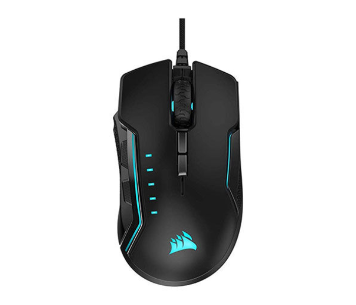 Corsair Glaive RGB Pro Optical Wired Gaming Mouse - Black - Zoom Image 4