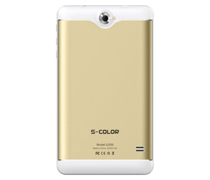 S-Color U200 7 Inch 3GB RAM 32GB WiFi 4G LTE Android Tablet - Gold - Zoom Image 3