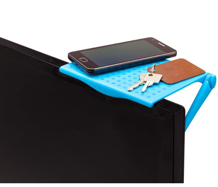 Bobino SCSHOTQ Screen Shelf Stylish Minimalist Monitor Mounted Organizer - Turquoise - Zoom Image 2