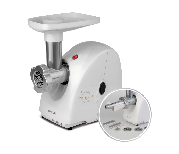 Sencor SMG 4381 1500 Watts Meat Mincer - White - Zoom Image