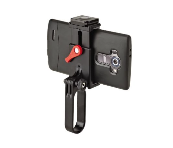 Joby JB01474-BWW GripTight POV Kit Handgrip with remote camera control for phones - Black and Red - Zoom Image 2