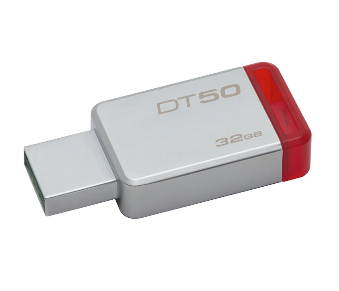 Kingston DT5032GB 32GB USB 3.0 DataTraveler 50 - Metal Red - Zoom Image 3