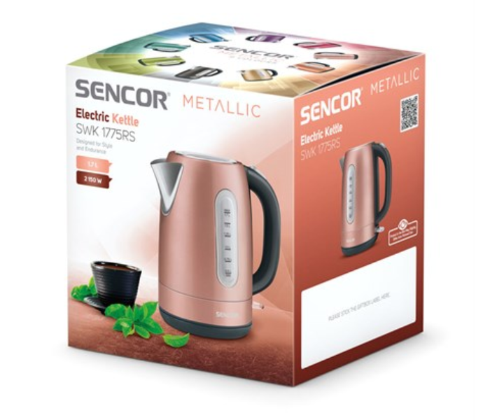 Sencor SWK 1775RS 1.7 Litre Electric Kettle - Beige (Duplicate) - Zoom Image 3