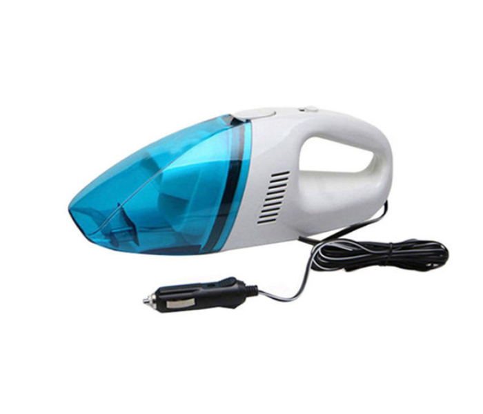 Handheld Car Vacuum Cleaner - White and Blue - Zoom Image