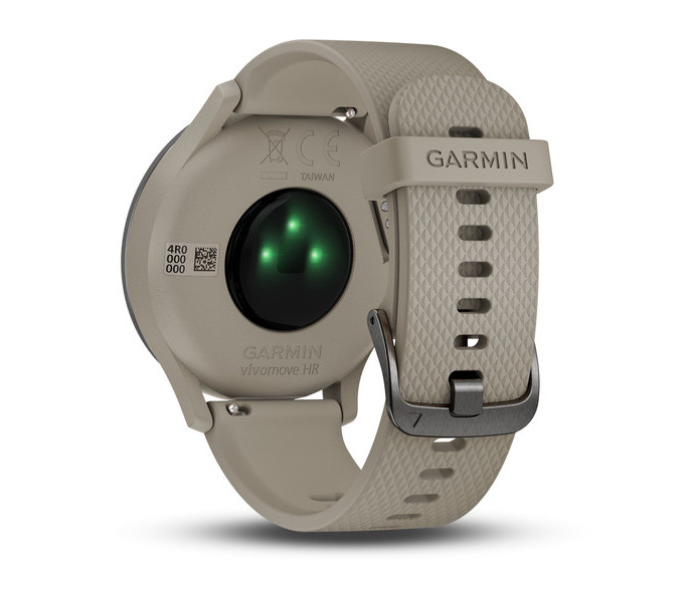 Garmin 010-01850-03 Vivomove HR Sport with Sandstone Silicone Band - Zoom Image 5