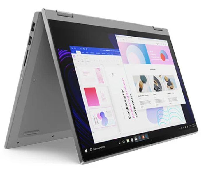 Lenovo IdeaPad Flex 5 14IIL05 81X10037AX 8GB RAM 256GB SSD 14 Inch Multi- Touch IPS Display NVIDIA GeForce Graphics Windows 10 Home - Graphite Grey - Zoom Image 5