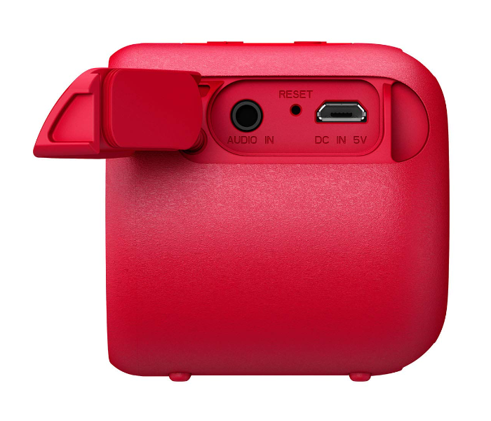 Sony SRS-XB01 Wireless Extra Bass Bluetooth Speaker with Mic Loud Audio for Phone Calls - Red - Zoom Image 4