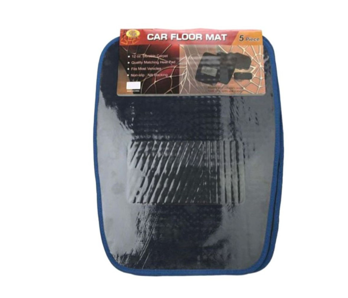 AGC 5 Piece Non Slip Car Floor Mat Set - Black - Zoom Image