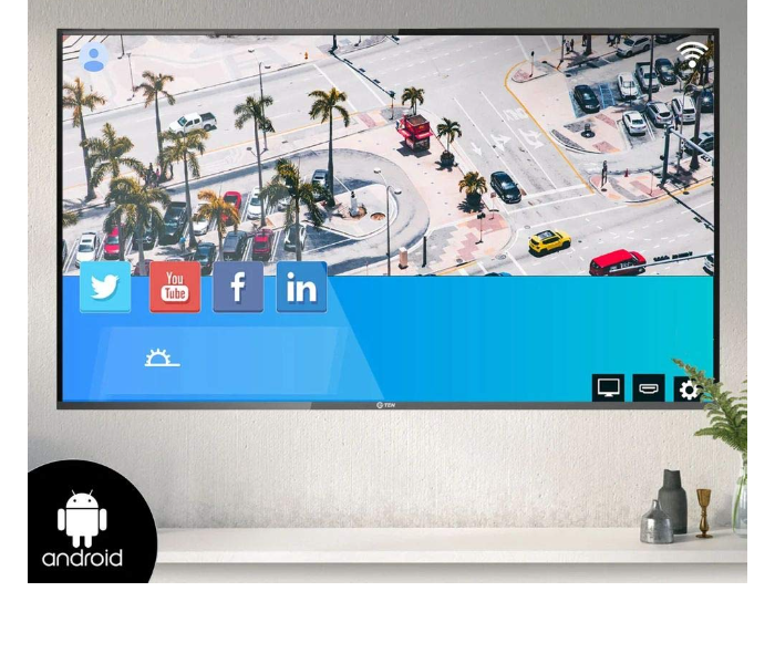 G Ten 65 Inch UHD Smart LED TV - Black - Zoom Image 2