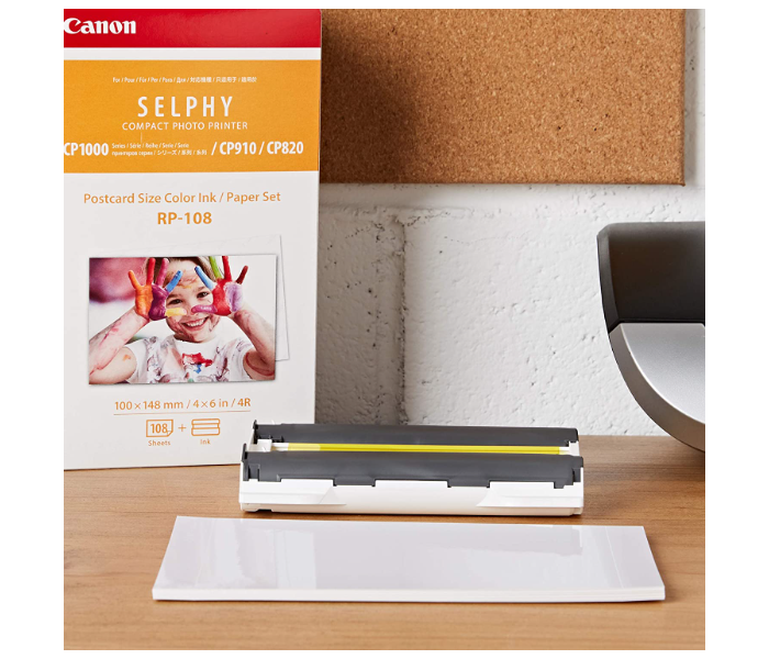 Buy Canon RP-108 2 High Capacity Color Ink Cassette and 108 Sheets