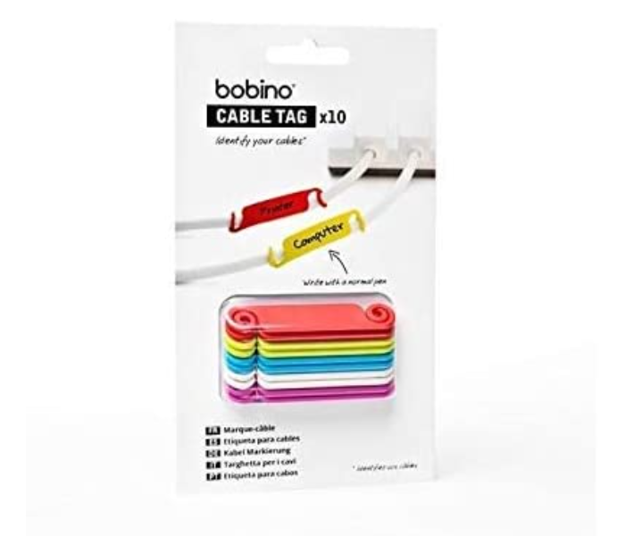 Bobino CATAG1 10 Pcs Cable Tag - Multi Color - Zoom Image 3