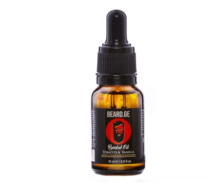 Beard.Ge 15ml Beard Oil Tobacco and Vanilla - Zoom Image 1