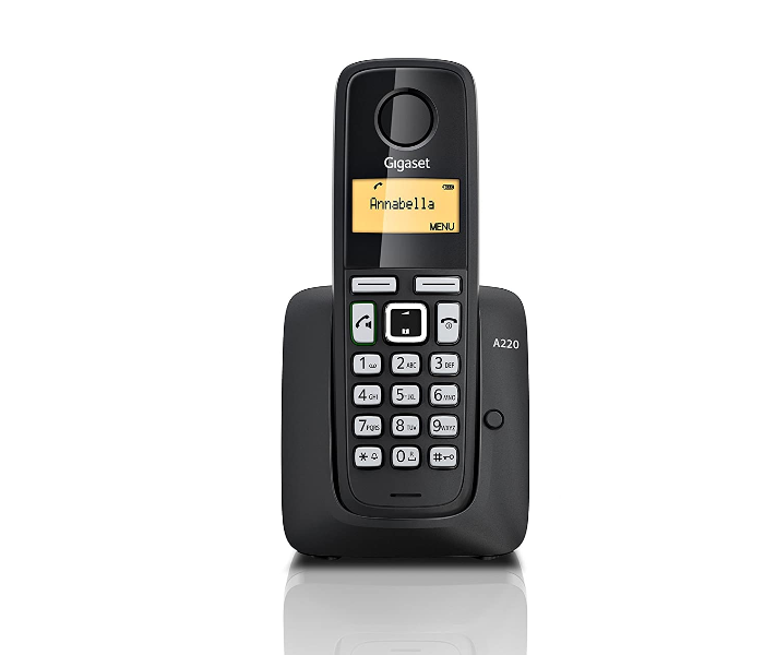 Gigaset A220 Duo Cordless Phone - Black - Zoom Image 1