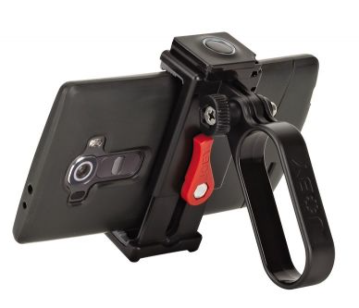 Joby JB01474-BWW GripTight POV Kit Handgrip with remote camera control for phones - Black and Red - Zoom Image 4