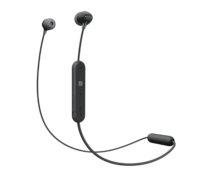 Sony WI-C300 Wireless In-Ear Headphones - Black - Zoom Image 1