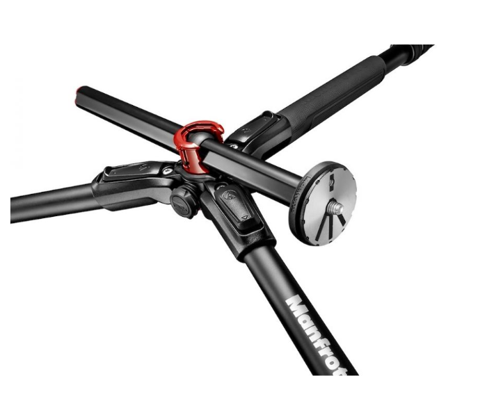 Manfrotto MK190GOA4TB-BH 190 Go Aluminium 4 Section Twist Lock Tripod with Ball Head - Black - Zoom Image 3