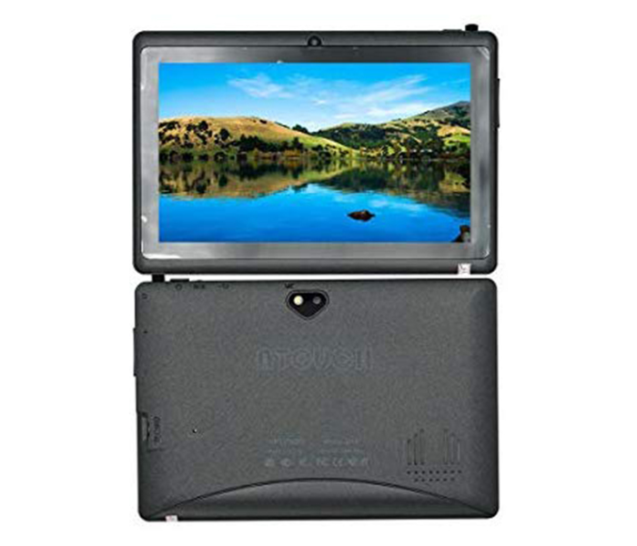 A Touch Q19 7 inch 1GB RAM 8GB WiFi Android Tablet - Black - Zoom Image 1