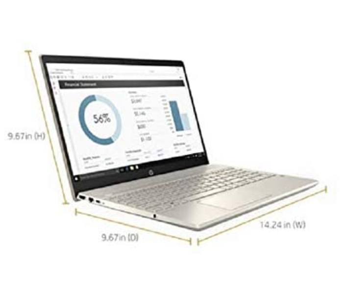 HP Pavilion 15-CS3075WM 15.6 inch Intel Core i7-1065G7 8GB RAM 512GB SSD+32GB Intel Optane Windows 10 Home - Silver - Zoom Image 5