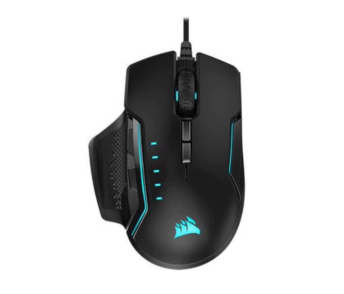 Corsair Glaive RGB Pro Optical Wired Gaming Mouse - Black - Zoom Image 1