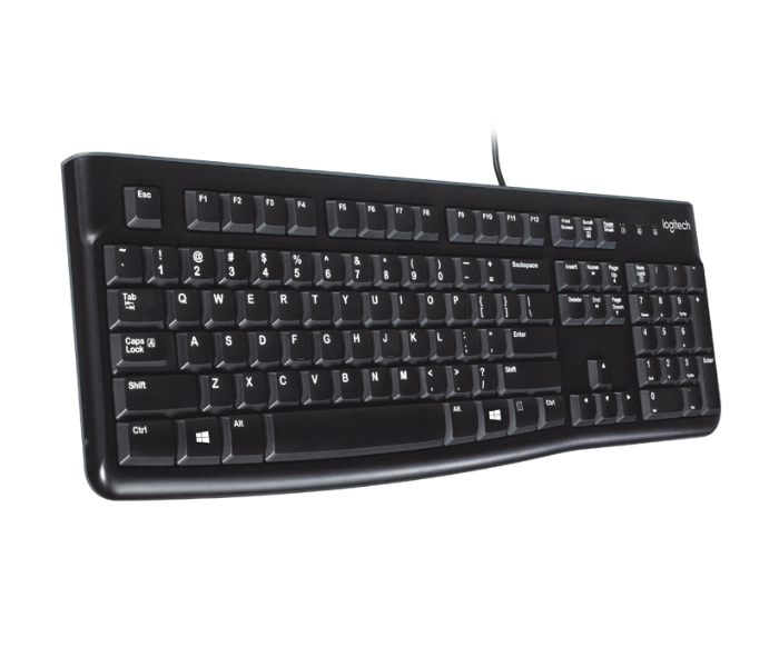 Logitech K120 Keyboard - Black - Zoom Image 3