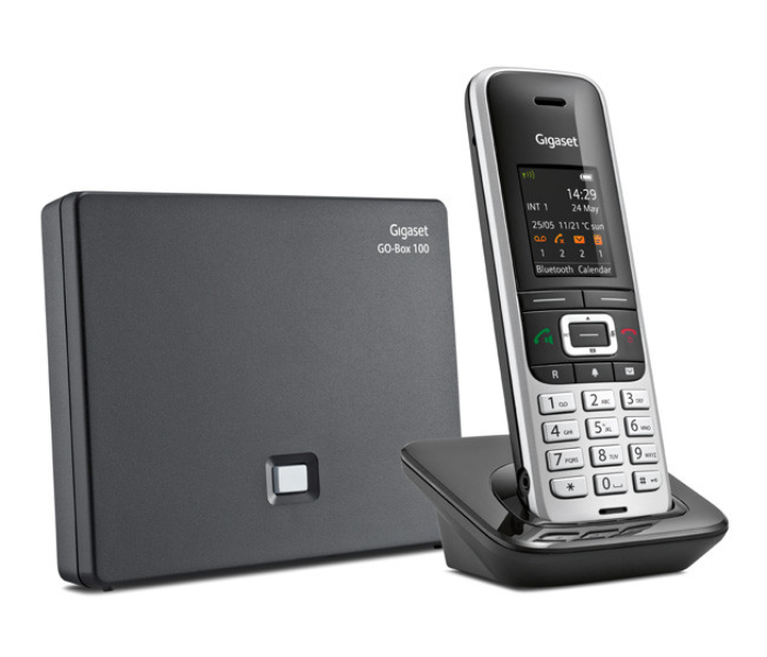 Gigaset S850A Go VoIP Phone - Black and Silver - Zoom Image 2