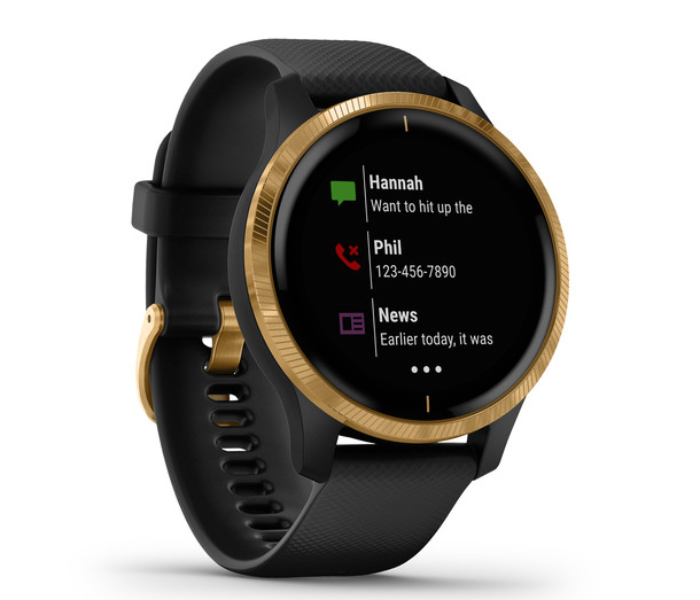 Garmin 010-02173-34 Venu Smartwatch With Golden Hardware – Black - Zoom Image 3