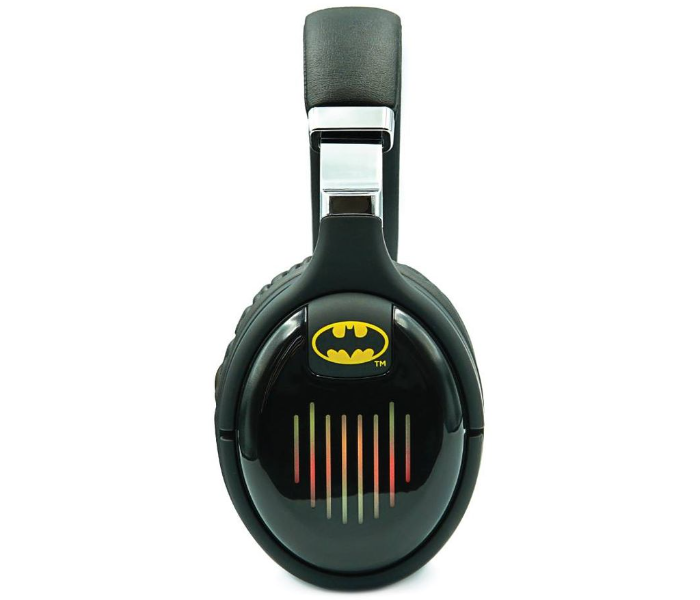 Touchmate Batman Bluetooth Headset with LED Mic FM and SD Slot - Black  - Zoom Image 2