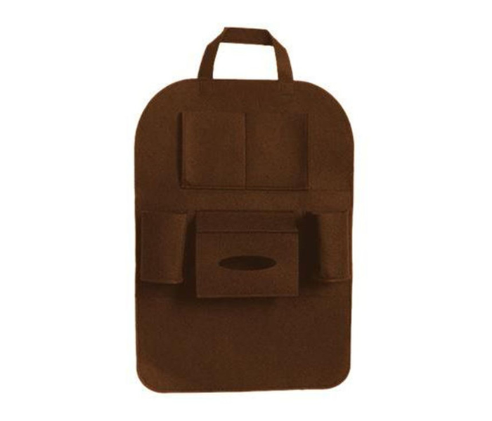 Organizer For Car Back Seat - Dark Brown - Zoom Image