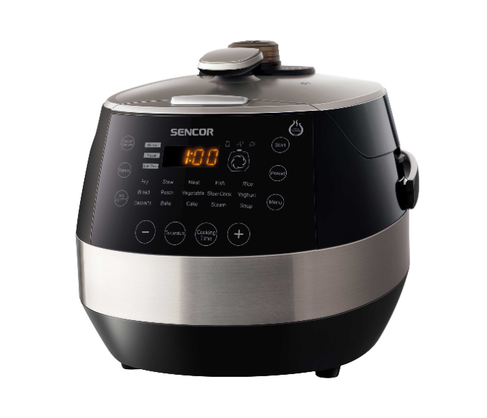 Sencor SPR4000BK 1100W Electric Pressure Cooker - Black (Duplicate) - Zoom Image 1