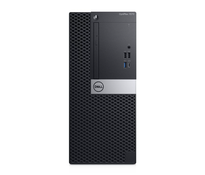 Dell OptiPlex 7070 MT Intel Core i7-9700 16GB RAM 1TB HDD DOS CPU - Black - Zoom Image 1