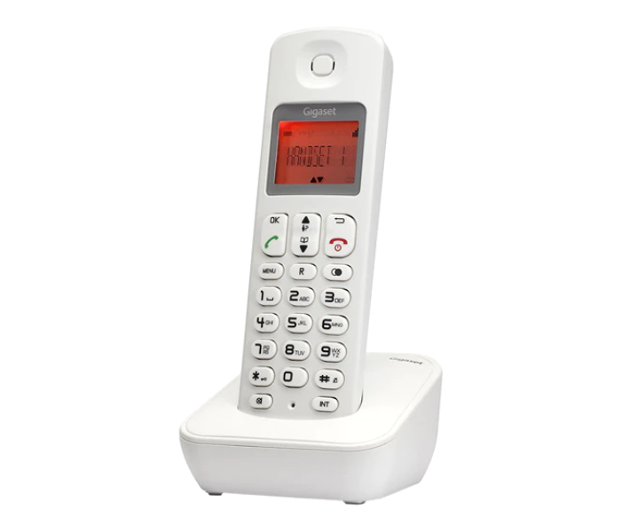 Gigaset A100 Cordless Landline Phone - White - Zoom Image 2