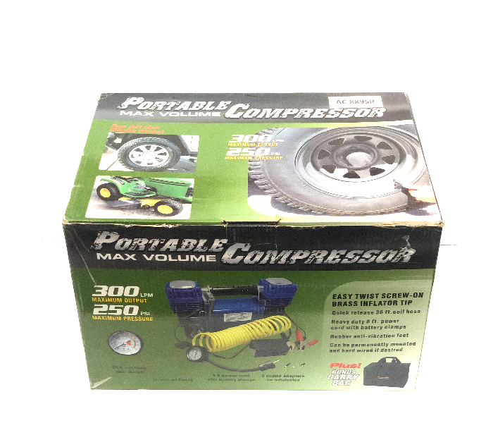 3XR 889 Air Compressor Dual Cylinder with Filter - Zoom Image 4