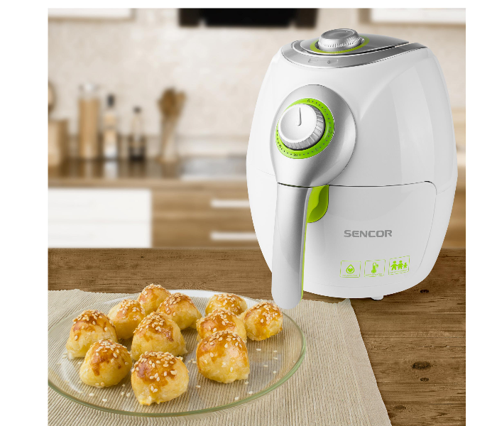 Sencor SFR3220WH 1500 Watts Vita Fryer - White - Zoom Image 6