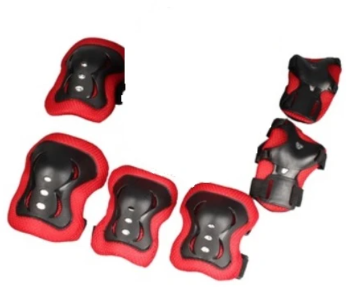 For All Knee and Elbow Protection Kit - Red - Zoom Image 2