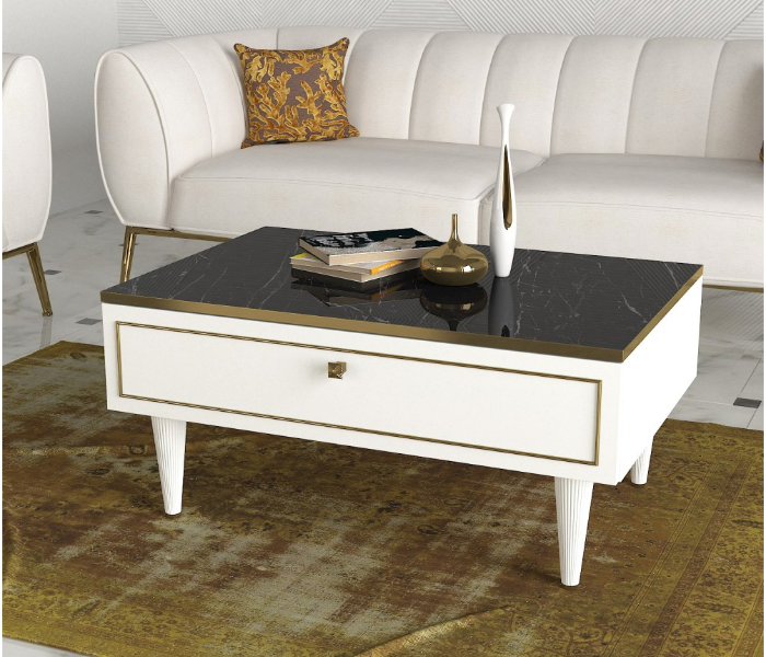 Ravenna Coffee Table - Black and White - Zoom Image 2