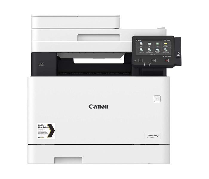 Canon MF744CDW I-Sensys All-In-One Colour Laser Printer - White - Zoom Image 1