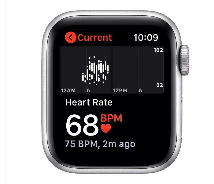 Apple Watch SE MYEF2AE GPS and Cellular 40mm Silver Aluminium Case with White Sport Band - Zoom Image 3