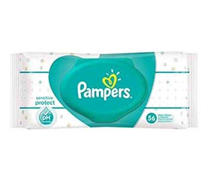 Pampers 56 Count Sensitive Protect Baby Wipes  - Zoom Image 1