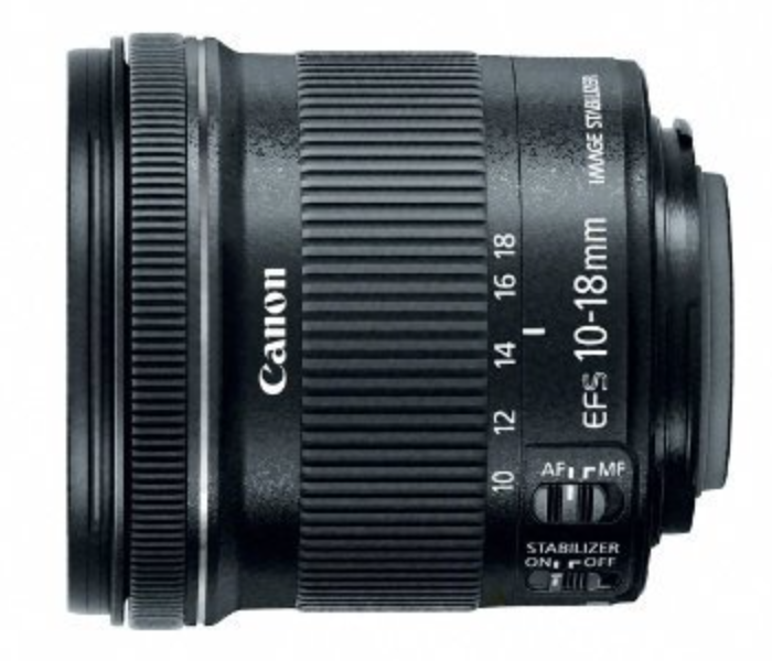 Canon EFS 10-18MM 4.5-5.6 IS STM Camera Lens - Zoom Image 1