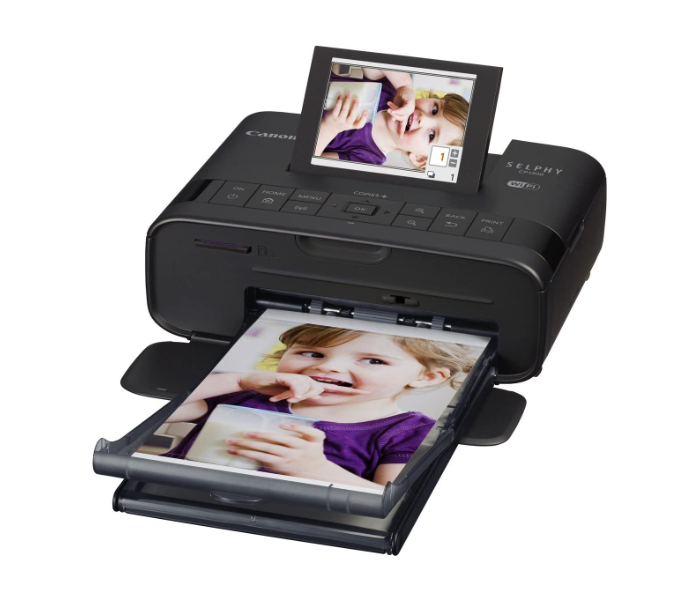 Canon CP-1300 Selphy Compact Photo Printer - Black  - Zoom Image 4