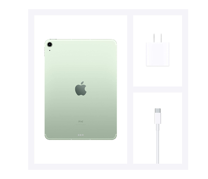 Apple iPad Air 10.9 inch 4th Generation 2020 WiFi and Cellular 64GB - Green - Zoom Image 7