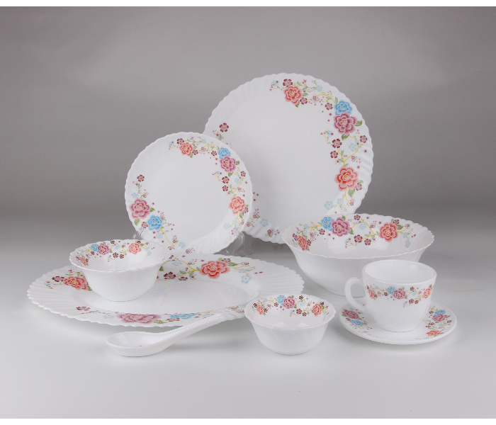 Jchz-2606 RYB Opal Dinner Set 24 Pcs Design 1 Regular - Zoom Image