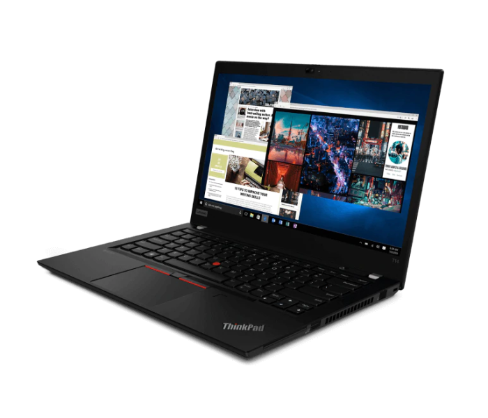 Lenovo ThinkPad T14 20S00012AD 14.0 inch Intel Core i5 8GB DDR4 RAM 512GB SSD Intel HD Graphics Windows 10 Pro 64 - Black - Zoom Image 1