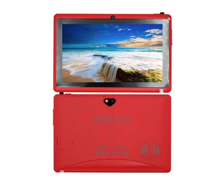 A Touch Q19 7 inch 1GB RAM 8GB WiFi Android Tablet - Red - Zoom Image 1